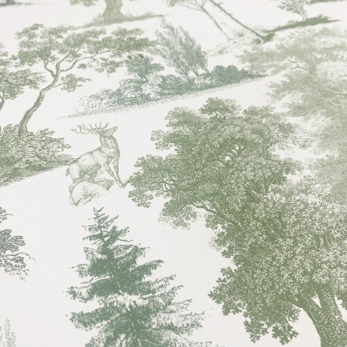 Muriva Muriva Oakley Green Wallpaper 201502 2