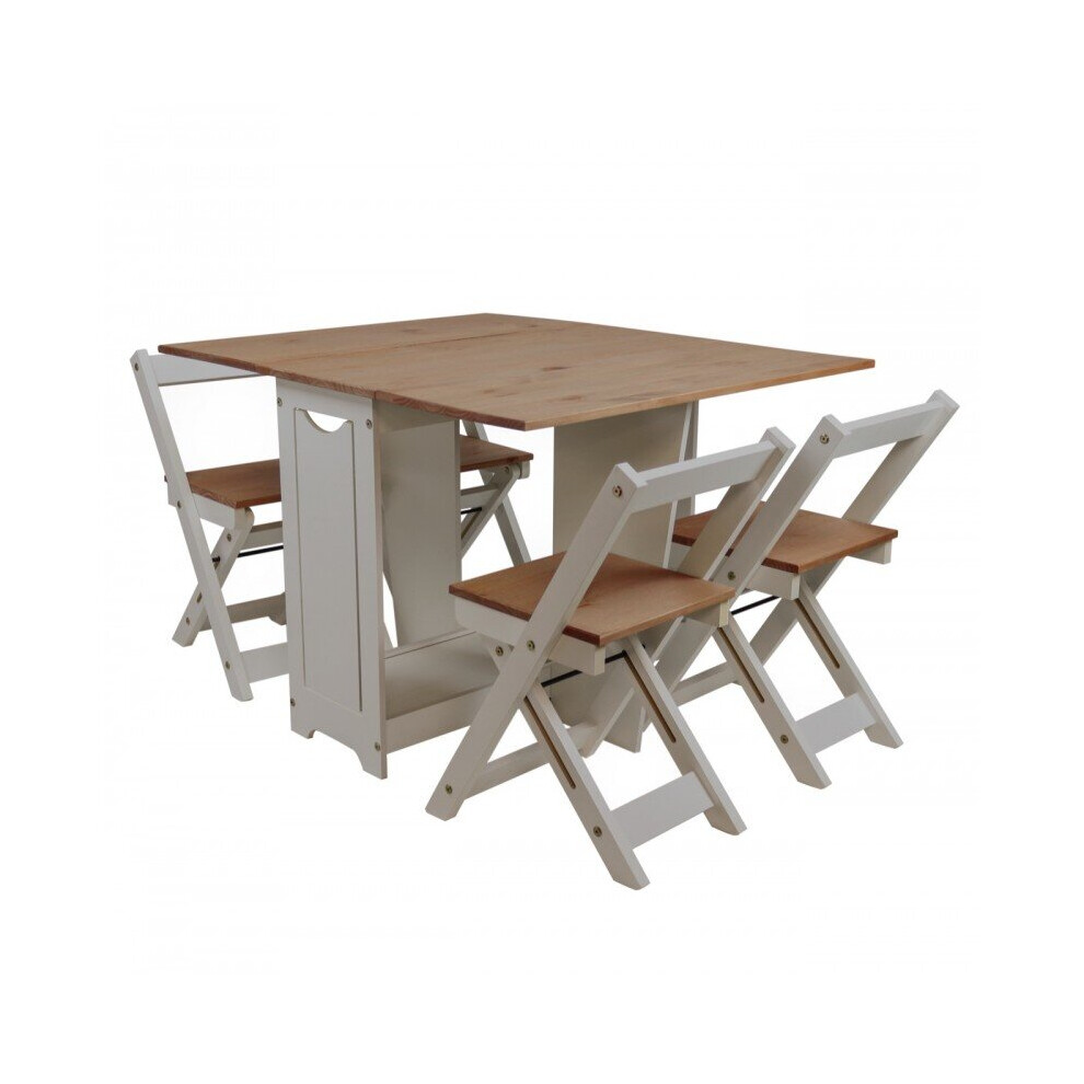 Corona Grey Wax Butterfly Dining Set