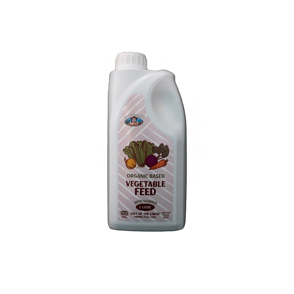Mr Fothergill's Organic Based Vegetable Plant Feed Added Liquid Seaweed Bottle
