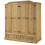 Mercers Furniture Corona 4 Door 2 Drawer Wardrobe 1