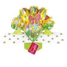 To A Wonderful Daughter Happy Easter Pop Up Greeting Card 3D Cards