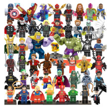 48PCS DC Marvel Superheroes Minifigures Toys Fit Lego