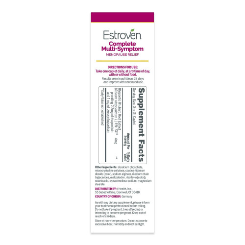 Estroven Estroven Complete Multi-Symptom Menopause Relief Supplement, 84 Caplets 1