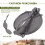 8''aluminium alloy Heavy Duty Tortilla Press Maker Corn Maker Tool 4