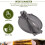 8''aluminium alloy Heavy Duty Tortilla Press Maker Corn Maker Tool 5