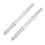 Dumbbell Bar 14" With Spinlock Collars Weight Lifting Bars 1" Pair 11