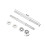 Dumbbell Bar 14" With Spinlock Collars Weight Lifting Bars 1" Pair 1