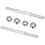 Dumbbell Bar 14" With Spinlock Collars Weight Lifting Bars 1" Pair 3