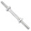 Dumbbell Bar 14" With Spinlock Collars Weight Lifting Bars 1" Pair 9