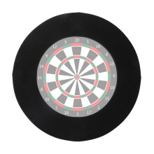 Black Protective Dartboard Darts Surround Wall Guard Protector Ring Plain