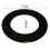 Black Protective Dartboard Darts Surround Wall Guard Protector Ring Plain 2