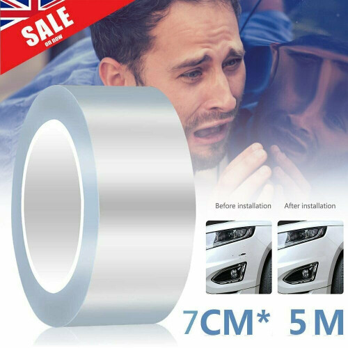 5mx 7cm Car Bumper Protector Clear Paint  Film Roll Protection Cover