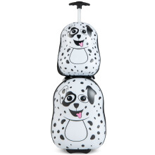 2 PCS Carry-on Luggage Spinner Suitcase Set Trolley Luggage Set