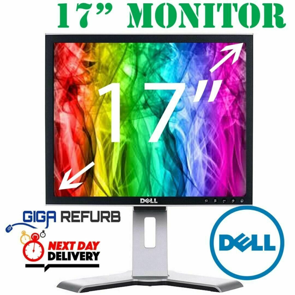 Dell 17" Lcd Tft Vga Monitor