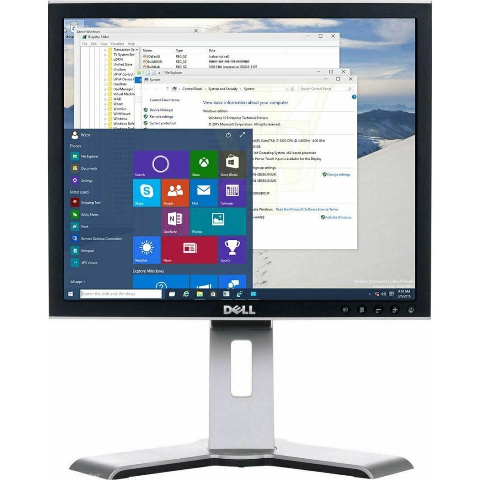 Dell 17" TFT/LCD Computer Monitor