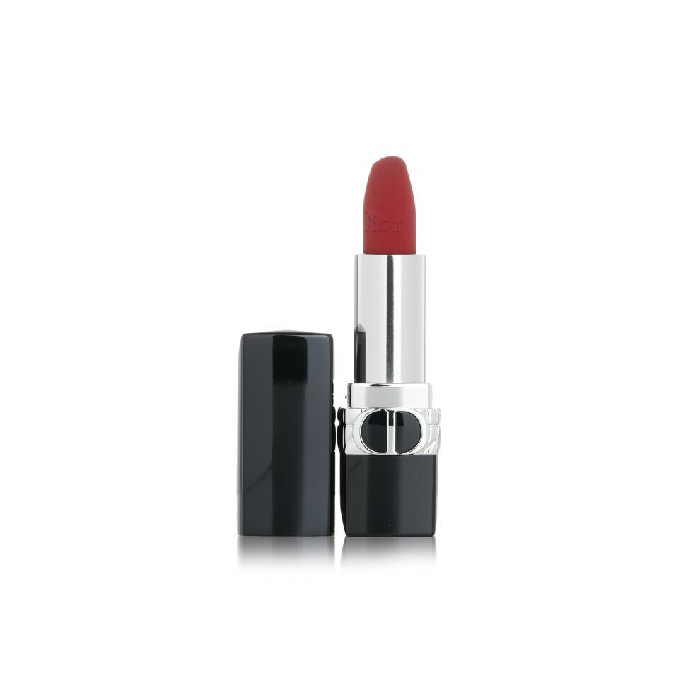 Christian Dior Rouge Dior Floral Care Refillable Lip Balm - # 999 (Matte Balm) 3.5g/0.12oz