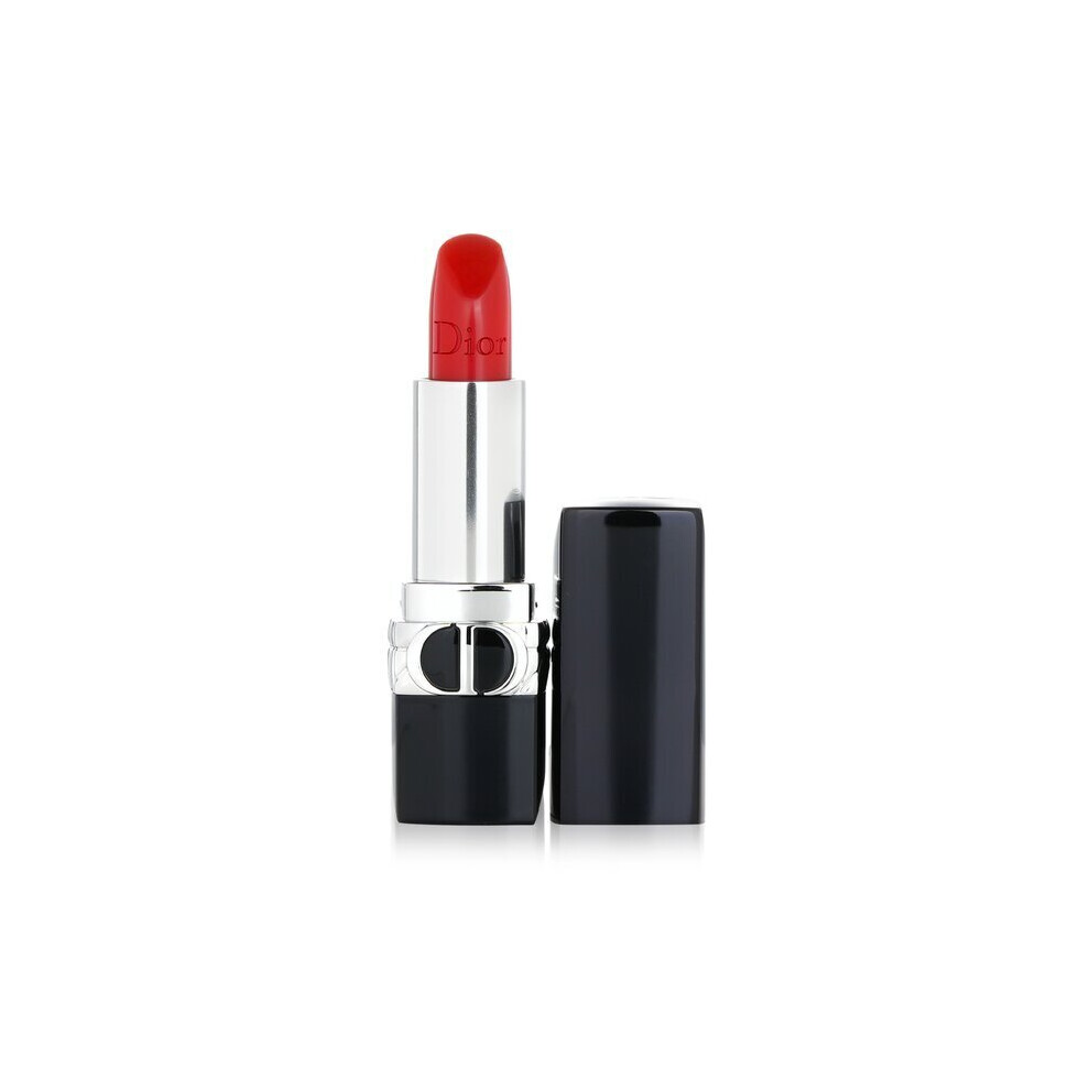 Christian Dior Rouge Dior Floral Care Refillable Lip Balm - # 525 Cherie (Satin Balm) 3.5g/0.12oz