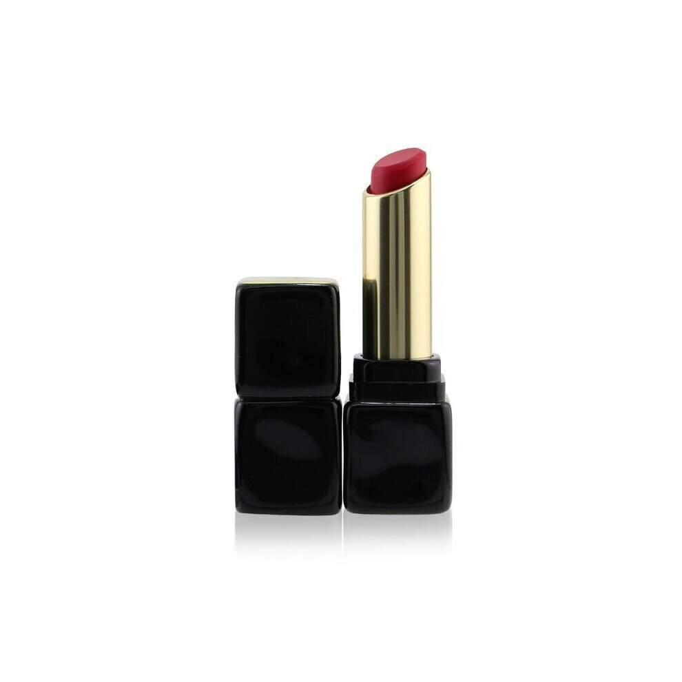 Guerlain Kisskiss Tender Matte Lipstick - # 666 Lucky Pink 2.8g/0.09oz
