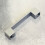 128mm Matt Chrome Thick Squared Kitchen Cabinet Handles 3