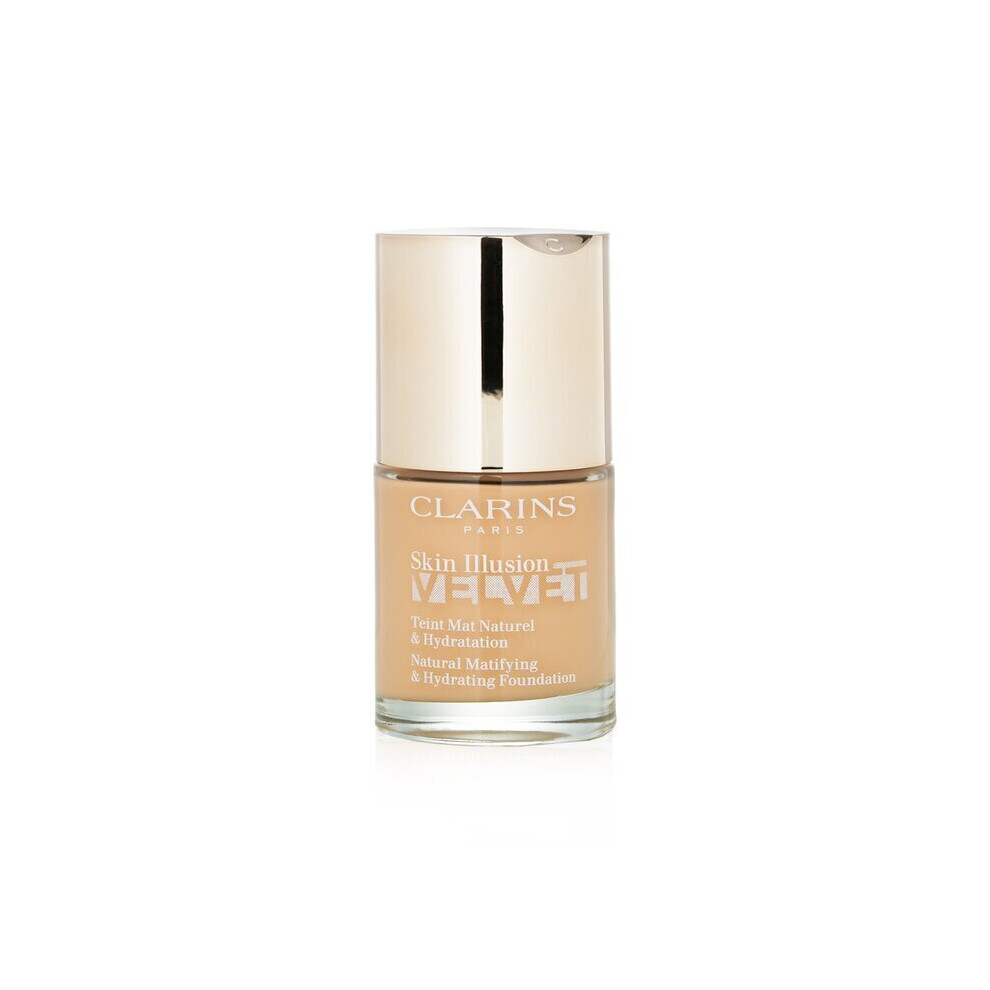 Clarins Skin Illusion Velvet Natural Matifying & Hydrating Foundation - # 108W Sand 30Ml/1Oz