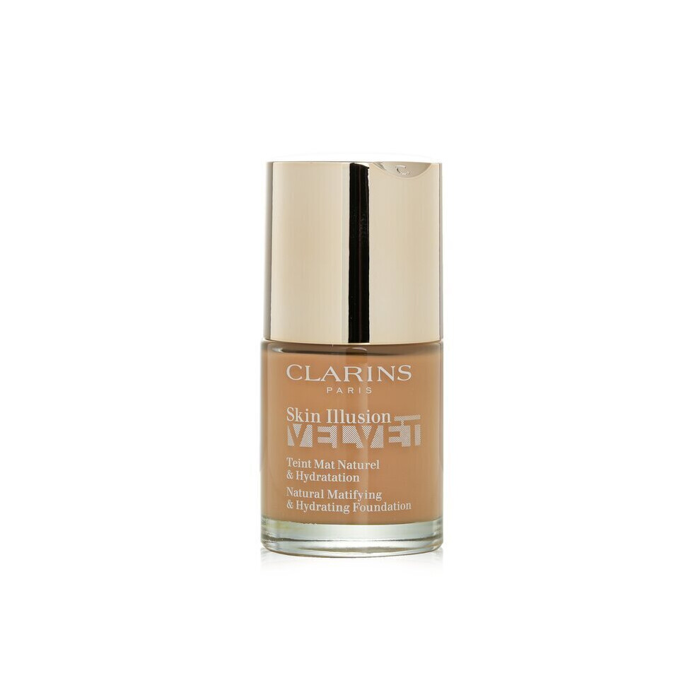 Clarins Skin Illusion Velvet Natural Matifying & Hydrating Foundation - # 114N 30Ml/1Oz Light/Red