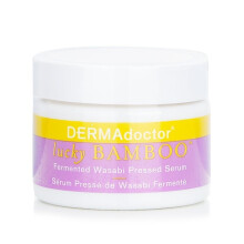 DERMAdoctor Lucky Bamboo Probiotic Fermented Wasabi Pressed Serum Koreanische Hautpflege inspiriert. Feuchtigkeitsspendender Ausgleich und Porenminim