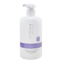 Philip Kingsley Pure Blonde Booster Colour-Correcting Weekly Shampoo 500ml with Violet Pigments for Blonde, Grey & Bleached Hair