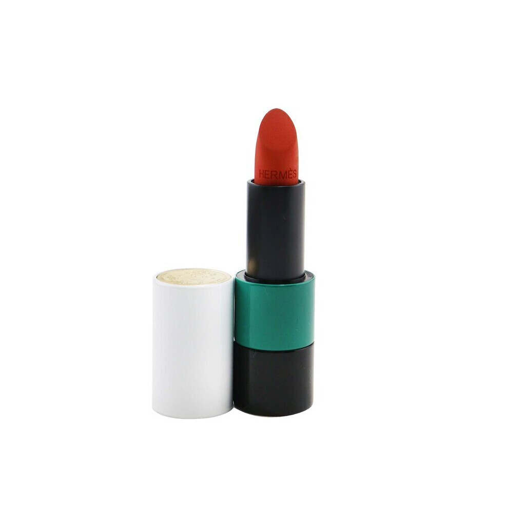 Rouge Hermes Matte Lipstick - # 71 Orange Brule (Mat) 3.5g/0.12oz