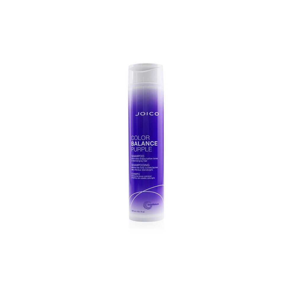 Joico Color Balance Purple Shampoo (Eliminates Brassy/Yellow Tones on Blonde/Gray Hair) 300ml/10.1oz