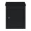 (Black) Parcel Post Drop Box Steel Lockable Wall Mount 1