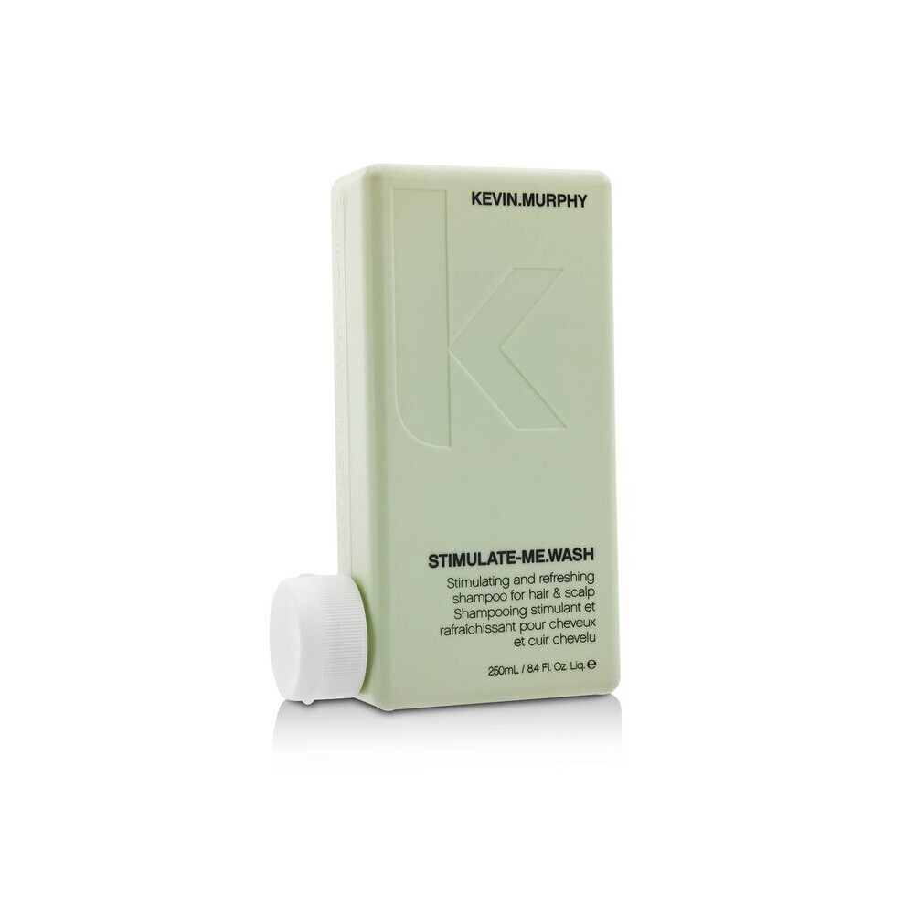 Kevin Murphy Stimulate-Me.wash (Stimulating And Refreshing Shampoo - For Hair & Scalp) 250Ml/8.4Oz Black