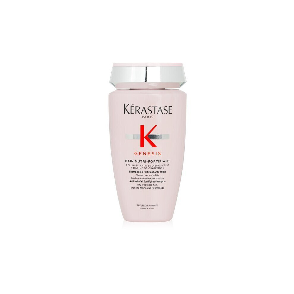 Kerastase Genesis Bain Nutri-Fortifiant Anti Hair-Fall Fortifying Shampoo (Dry Weakened Hair, Prone To Falling Due To Breakage) 250ml/8.5oz