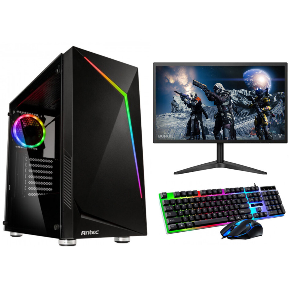 FCS Fast Gaming PC Bundle - Core i5 8GB RAM 1TB GT730 2GB 19'' Monitor