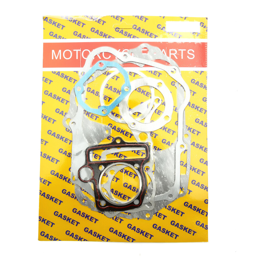 Petrolscooter Pit Bike Yx 140Cc Yx140 Full Gasket Set 56Mm Piston Kit Round Oil Barrel Head