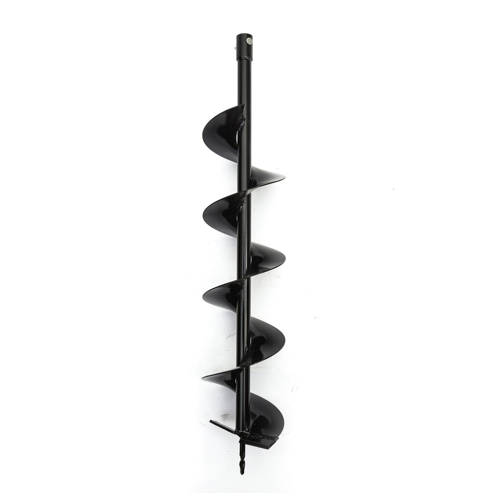 Earth Auger Metal Drill Bit 150mm Diameter 800mm Length Petrol Fence Post Plant Tree Borer Driller Digger