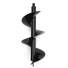 Earth Auger Metal Drill Bit 300mm Diameter 800mm Length Petrol Fence Post Plant Tree Borer Driller Digger