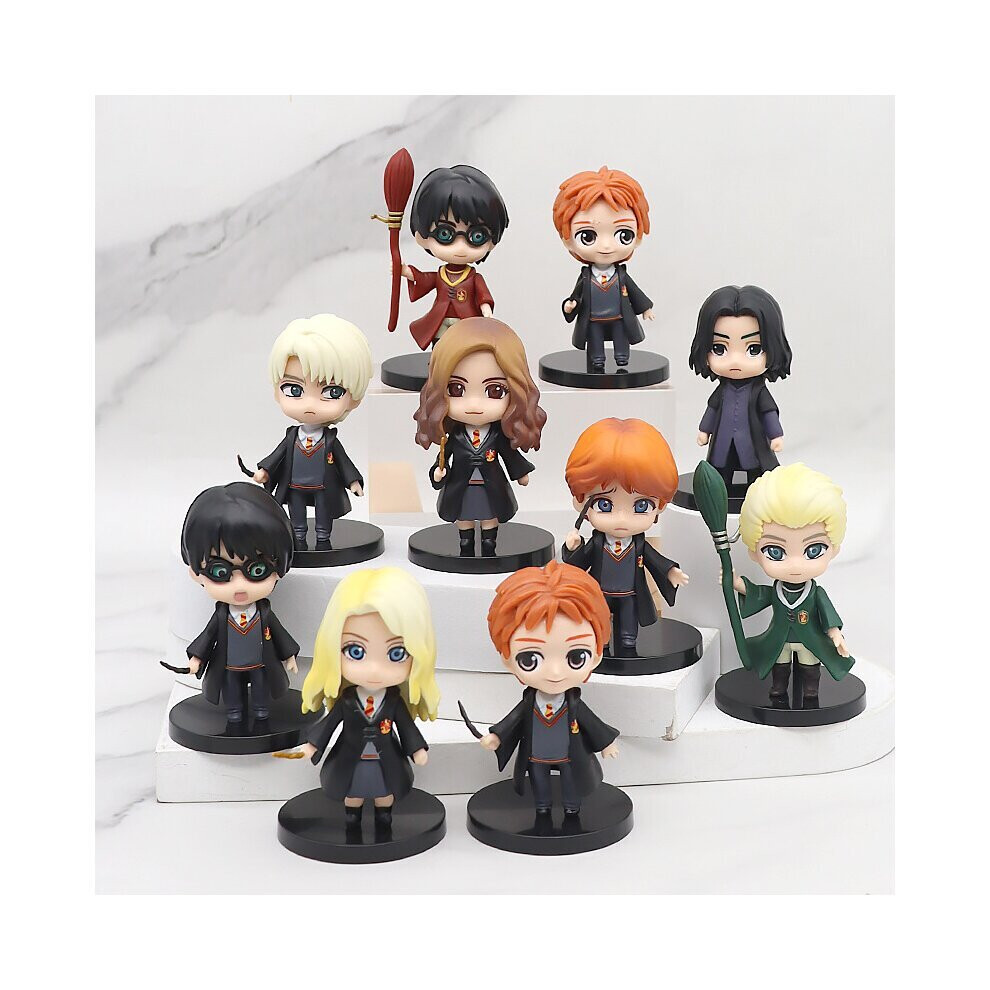 Magic Student Figure Model Toy Set Hermione Ron Malfoy Anime Figures Toy  Hogwarts Student Doll Ornaments Birthday Christmas Gift on OnBuy