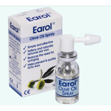 Earol Ear Wax Remover Olive Oil Spray Softens & Removes Ear Wax - 10ml X 2