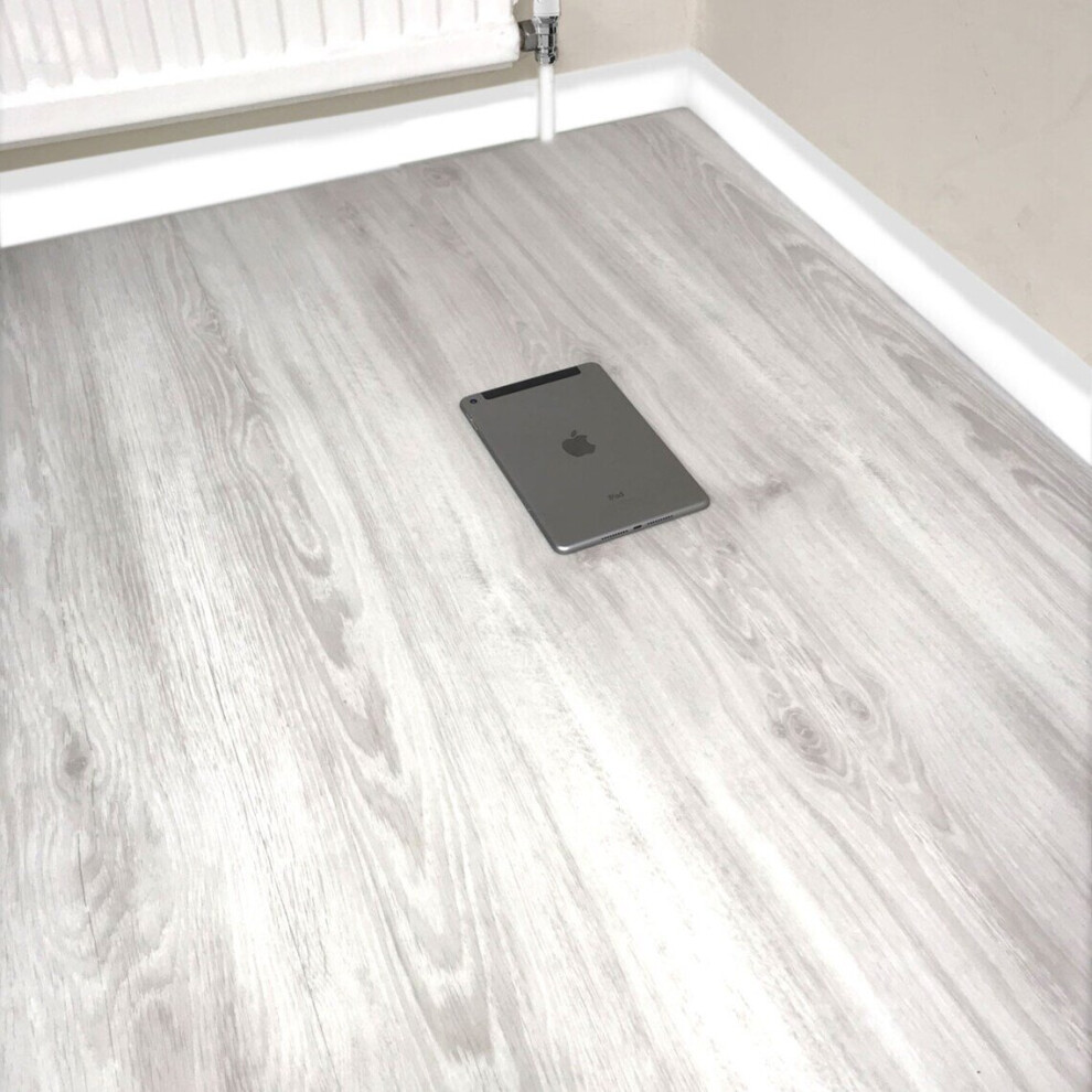 (White Cliffs) High-Quality LVT Vinyl Click Plank Flooring 4.2mm