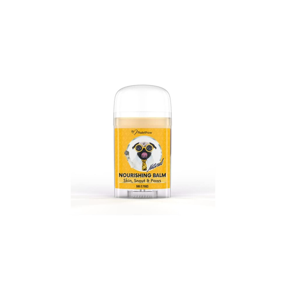 NutriPaw Nourishing Balm For Dogs & Cats - Moisturise & Soothe Dry, Cracked, Flakey Skin, Snout & Paws - Easy to apply - For all ages & breeds