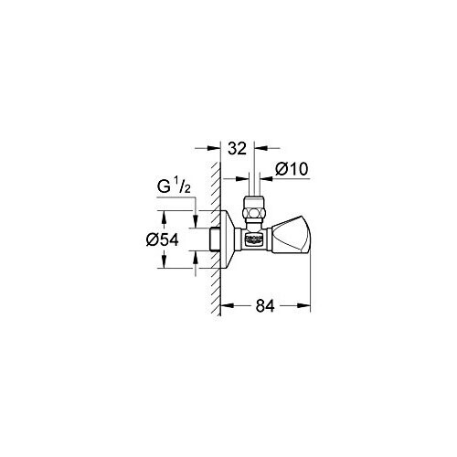 Grohe Grohe A Team for 22939000?1/2-Inch, Silver 2