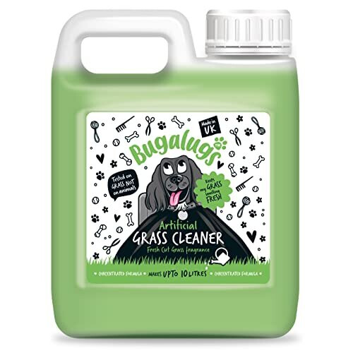 BUGALUGS Artificial Grass Cleaner Dog Safe, Pet Disinfectant & Lawn