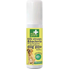 POO Guard Spray 50ml - Kills Bacteria & Parvovirus on Ground After Dog Poop - 3-in-1 Ground Disinfectant for Safe Homes