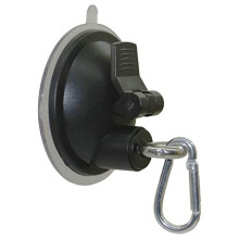 AUXPhome Powerful Suction Cup Hook Cleat for Pet Dog & cat Bathtub, Shower & Pet Bathing Tether, Dog Grooming Tub Restraint Tether - No Leash
