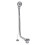 Exposed Chrome Traditional Bathroom Freestanding Bath Retainer Waste Plug Chain 1