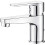 Ibergrif M11357 Star, Bathroom Mixer with water-saving Function, Basin Tap, Chrome 1