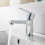 Ibergrif M11357 Star, Bathroom Mixer with water-saving Function, Basin Tap, Chrome 3