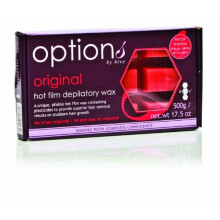 Hive Options Original Hot Film Depilatory Wax Multi Purpose for All Areas of The Body 500g