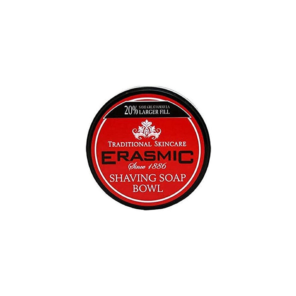Erasmic Three Packs Of Shaving Soap Bowl 90G