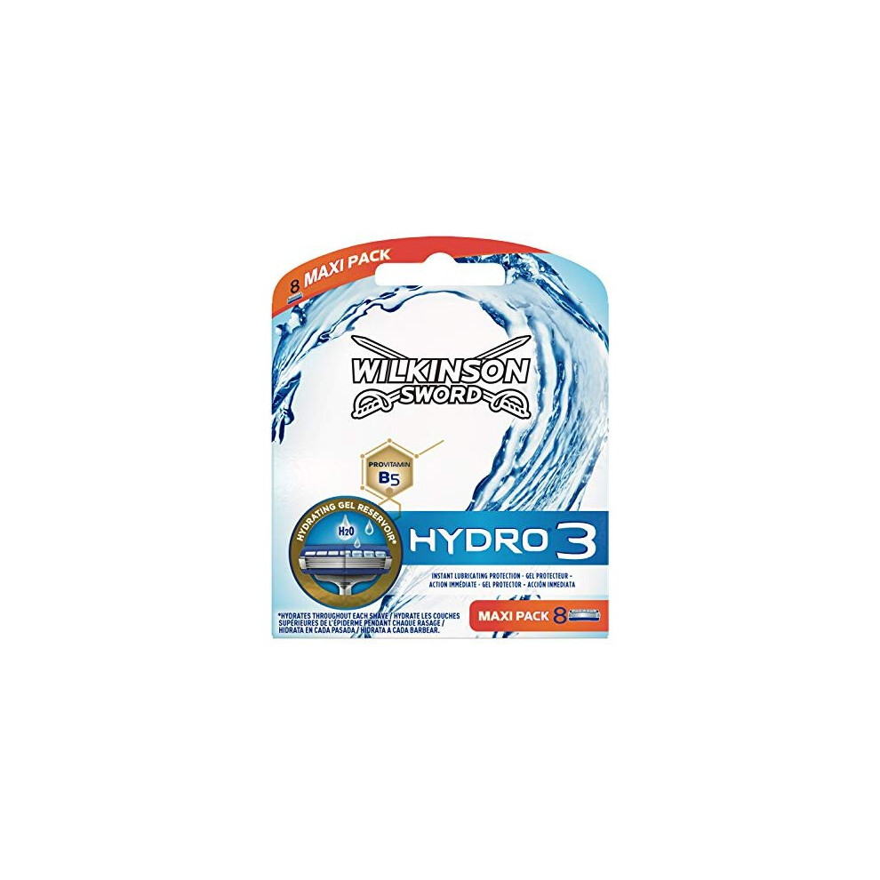 Wilkinson Sword Hydro 3 Men's Razor Blades x8